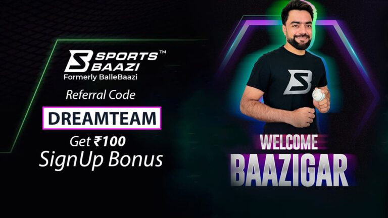 Sportsbaazi Referral Code