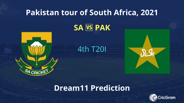 SA vs PAK Dream11 Team Prediction