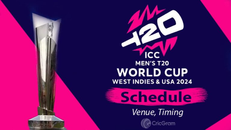 ICC T20 World Cup 2024 Schedule