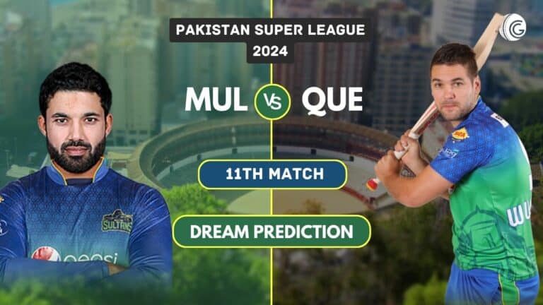 MUL vs QUE Dream11 Prediction, Playing XI & Pitch Report: PSL 2024