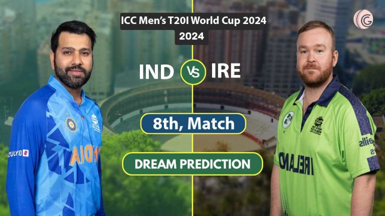 IND vs IRE Dream 11 Team, 8th T20I World Cup 2024