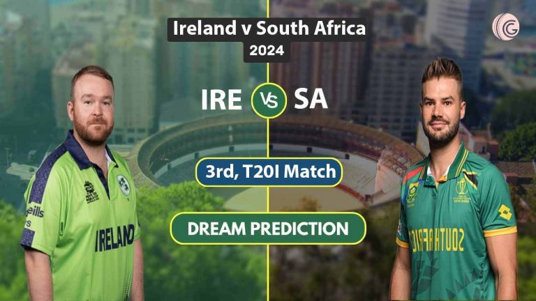 IRE vs SA Dream 11 Team, 2nd ODI Ireland tour of South Africa in United Arab Emirates